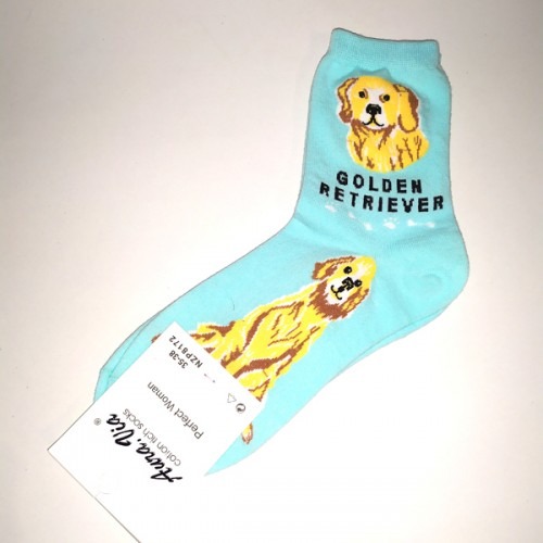 Golden Retriever kutya mintás zokni - 2.